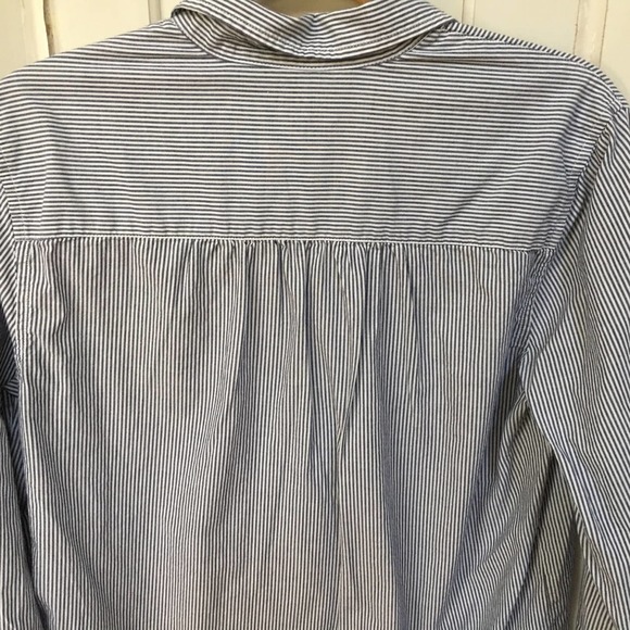 GAP Striped Long Sleeve 100% CottonTunic - Picture 11 of 12